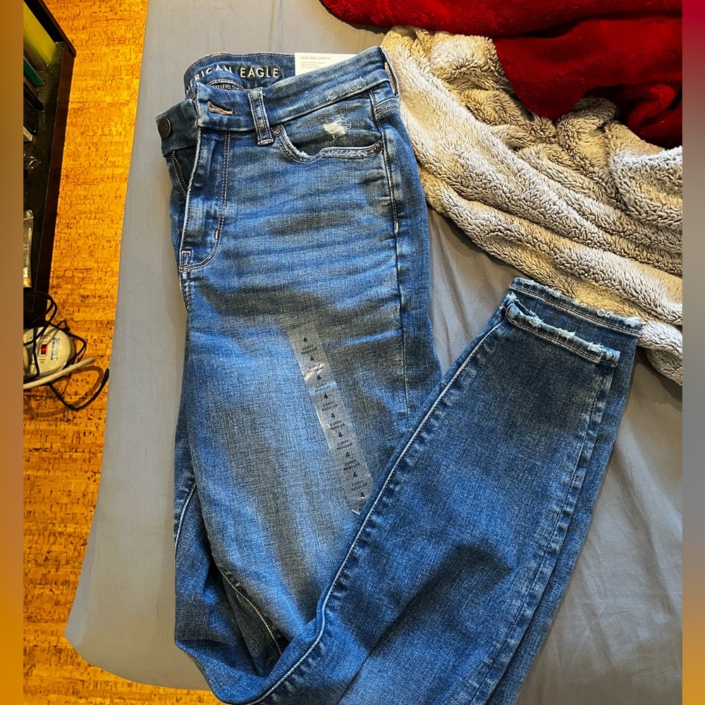 Women’s American Eagle Curvy Hi-Rise Jegging- Next Level Stretch